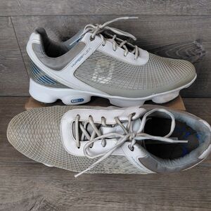 FootJoy FJ HyperFlex Golf Shoe Men 13 Gray Waterproof Lace Up Soft Spikes 51022
